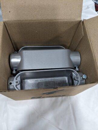 Topaz C Type Combo Conduit Body Die Cast Aluminum Hub Size-1" Qty 5 C3SS