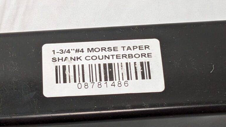 Interchangeable Pilot Counterbore Morse Taper Shank HHS 1-3/4" Diam 5FL 08781486
