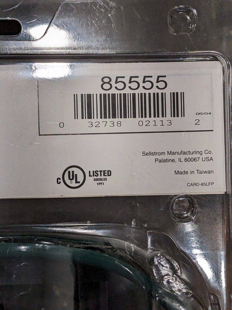 Sellstrom Lift Front Plate Welding Goggle Qty 9 85555