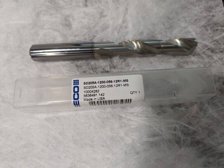 SECO Jobber Drill: 12.00 mm Dia, 140 deg Point, Solid Carbide 10004282