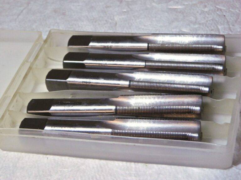 Professional HSS Hand Plug Tap M20X1.00 Metric 4Fl D5 Limit 4-1/2” OAL Box of 5