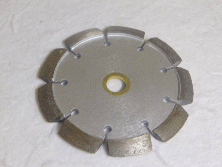 5″ Diam, 5/8 and 7/8″ Arbor Hole Diam, Wet & Dry Cut Saw Blade 08-9050P