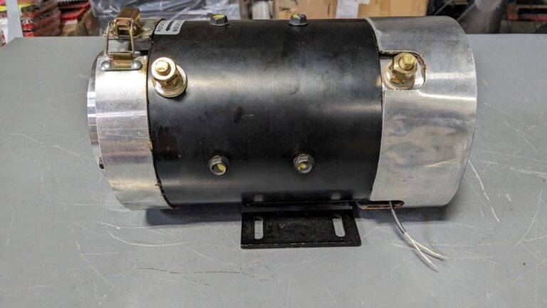 Nidec Motor 12 / 24 VDC Heavy Duty 8 Brush Motor 131596 GZ3-4001 Parts / Repair