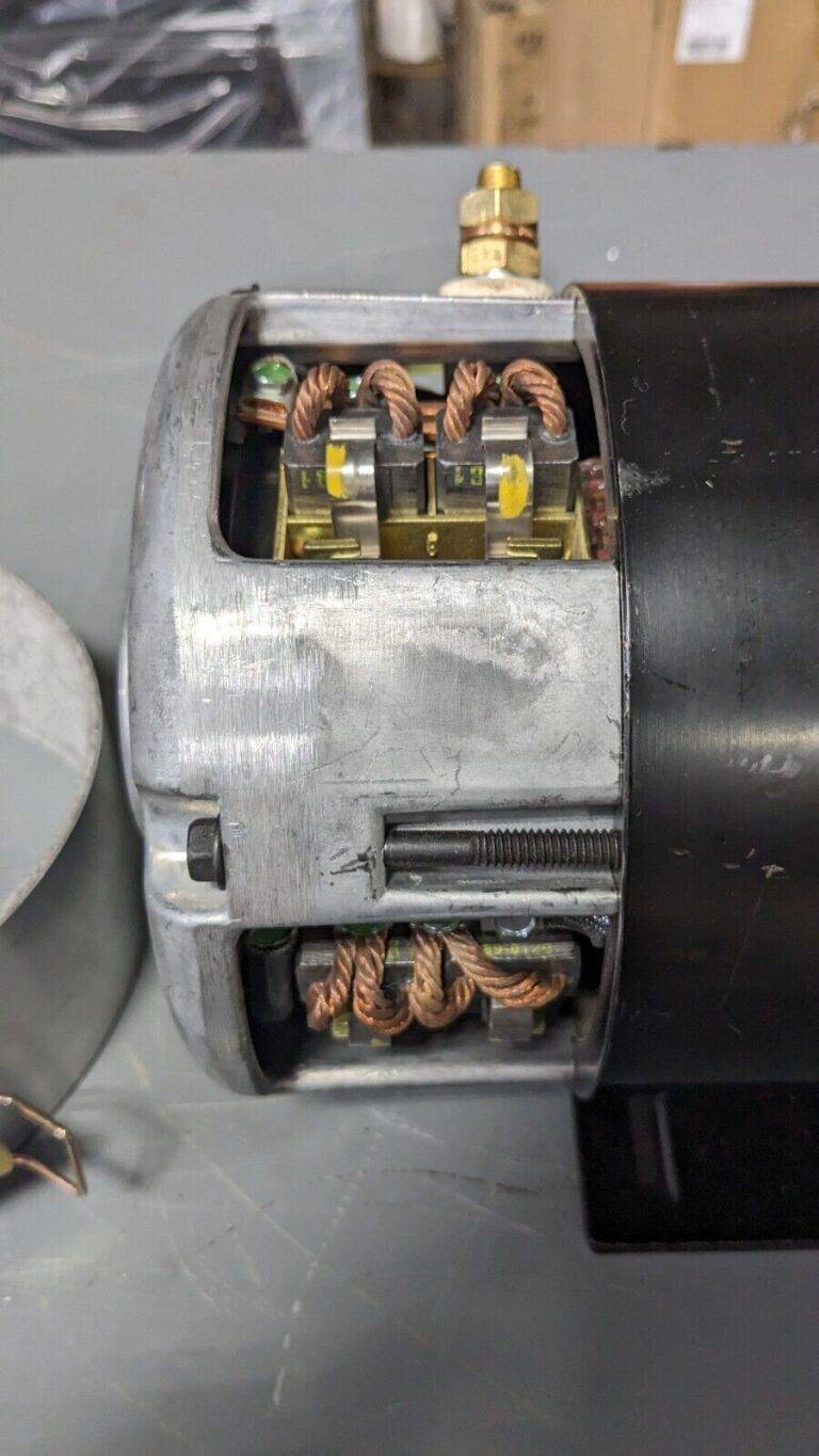 Nidec Motor 12 / 24 VDC Heavy Duty 8 Brush Motor 131596 GZ3-4001 Parts / Repair