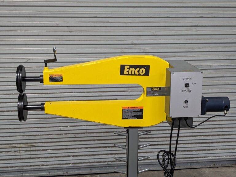 Enco Electric Bead Roller 20 Ga. Capacity 24 In. Throat Depth 110v 1.5 Amp