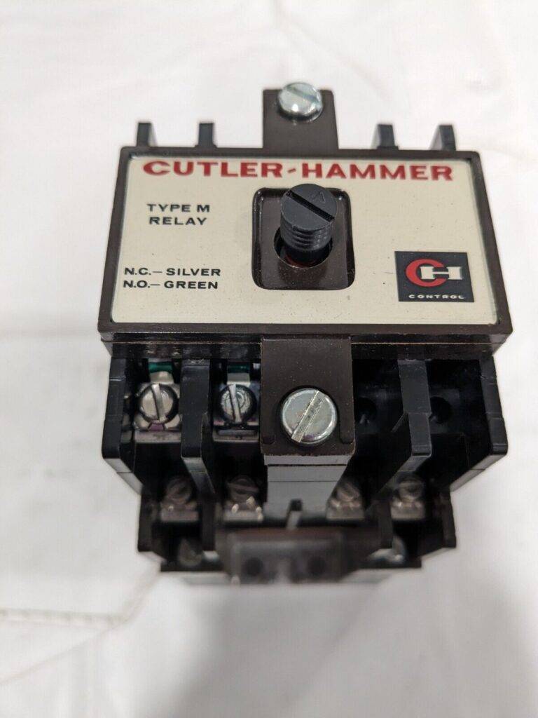 Eaton Cutler Hammer D23MB Relay D23MD Type M Relay