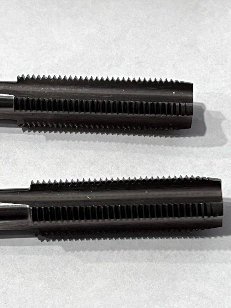 Interstate 1/2-20 UNF 3B 3 Flute Bright Finish HSS Spiral Point Tap 2 per sale