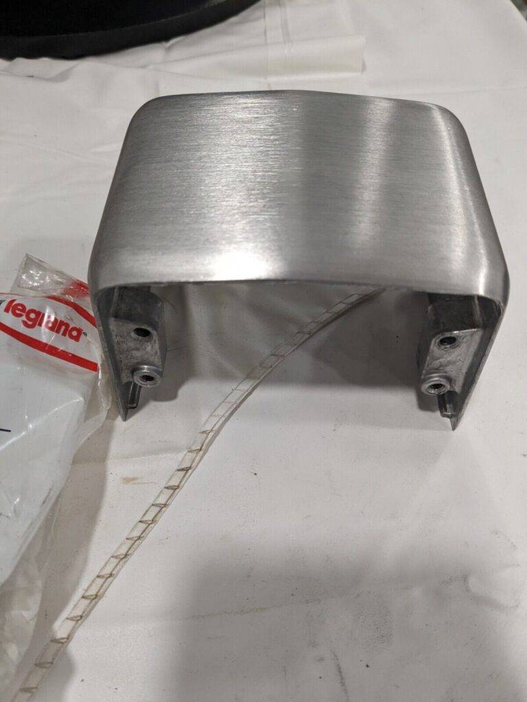 WIREMOLD Duplex Service Fitting, Gray, Aluminum 525F