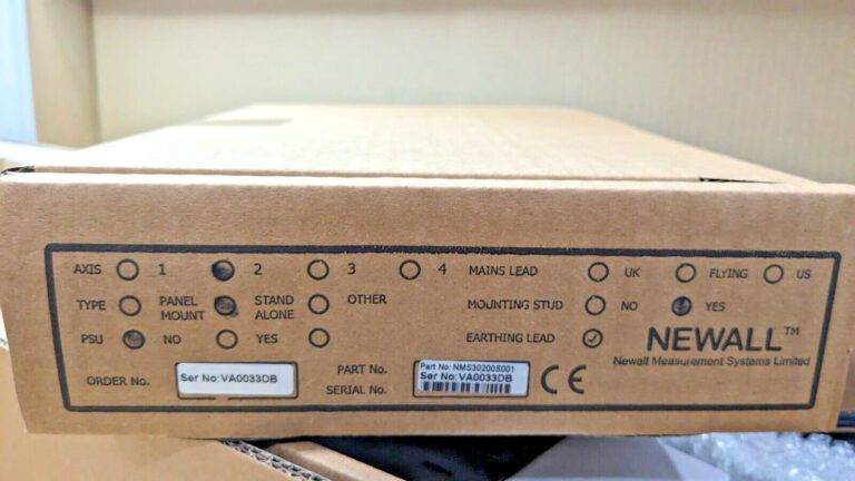 Newall Lathe DRO System W/O 60" Z-Axis Travel Scale N301460XXP1013 INCOMPLETE