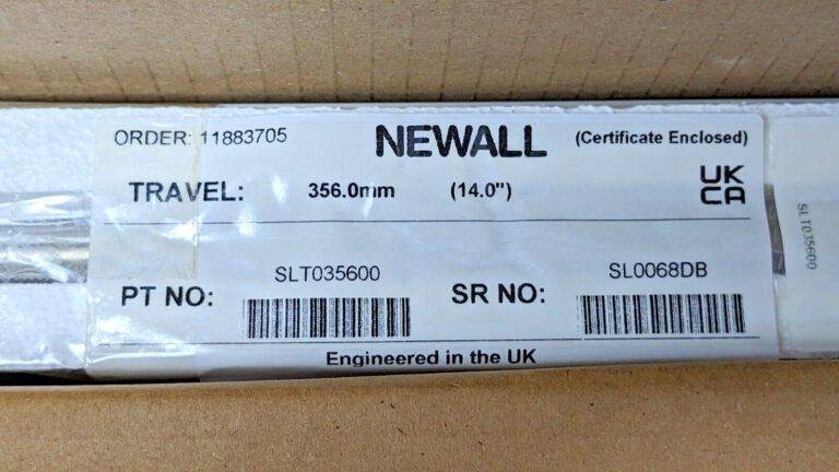 Newall Lathe DRO System W/O 60" Z-Axis Travel Scale N301460XXP1013 INCOMPLETE