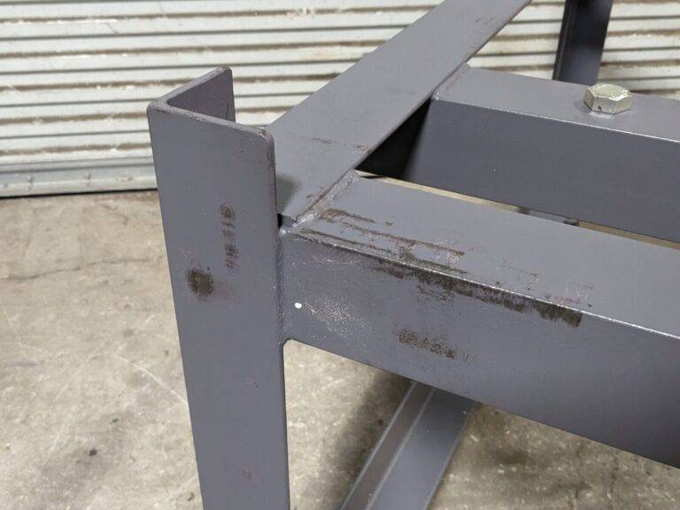 Precision Granite Mobile Support Stand for Surface Plate 36" x 48" Welded Steel