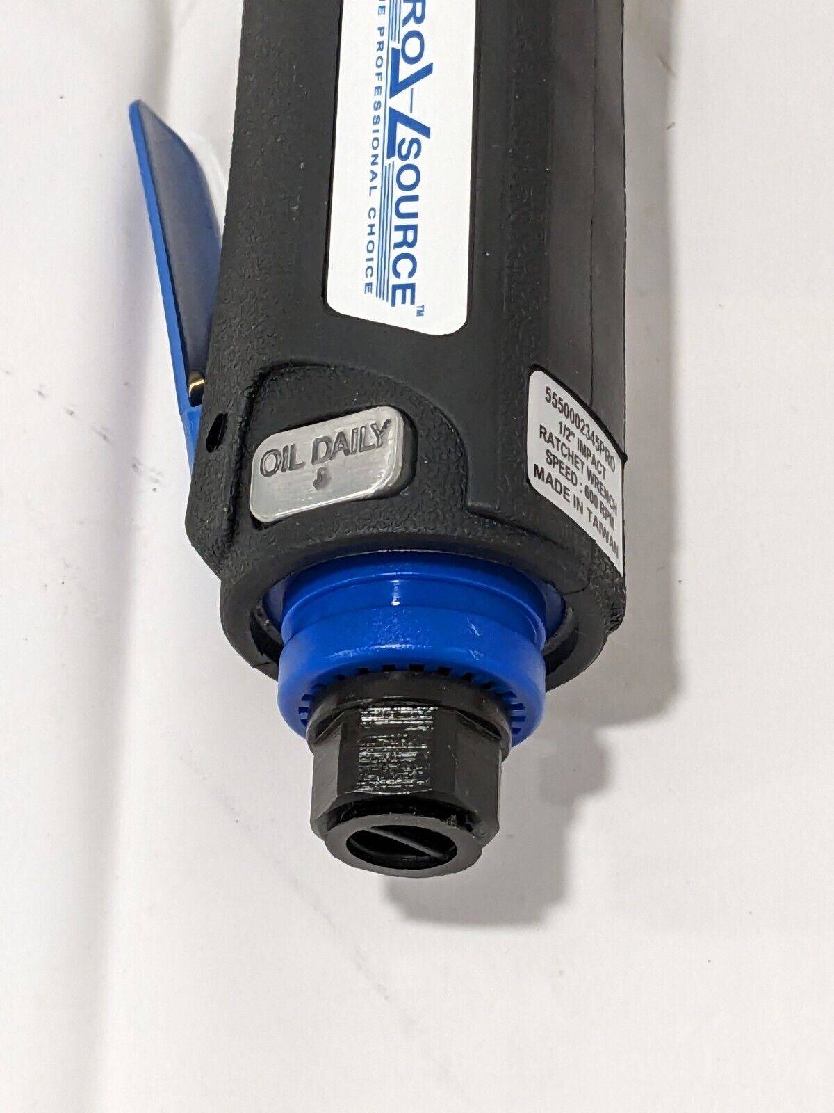 PRO-SOURCE Air Ratchet: 1/2" Drive, 90 ft/lb 5550002345PRO