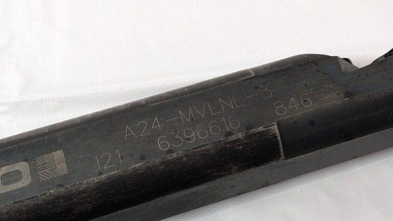 Seco Indexable Boring Bar LH 2.2500" Min Bore A24-MVLNL-3 00041119