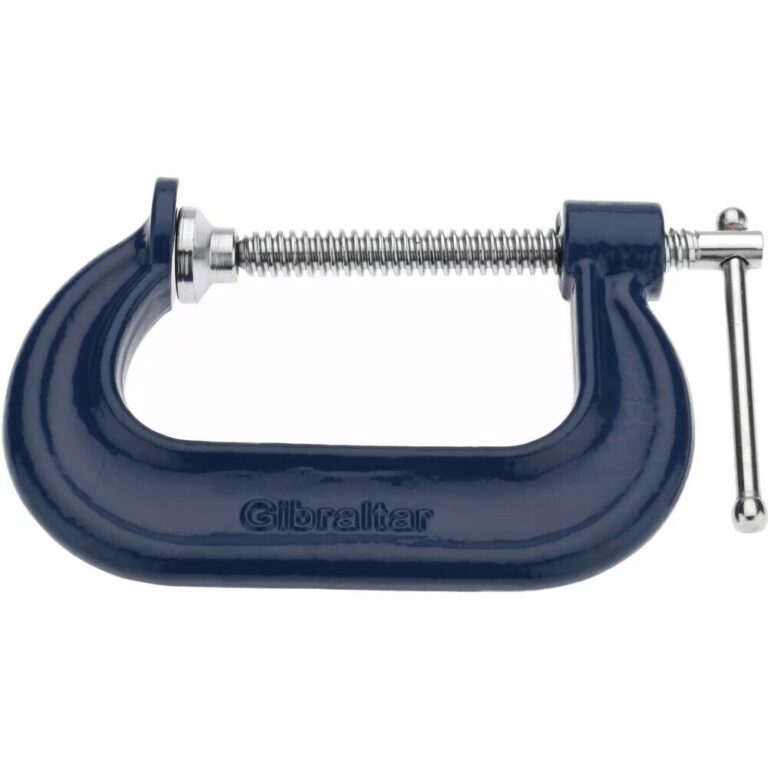 Gibraltar 3" Heavy Duty C-Clamp Blue Forged Steel QTY 3 CCM00395-1