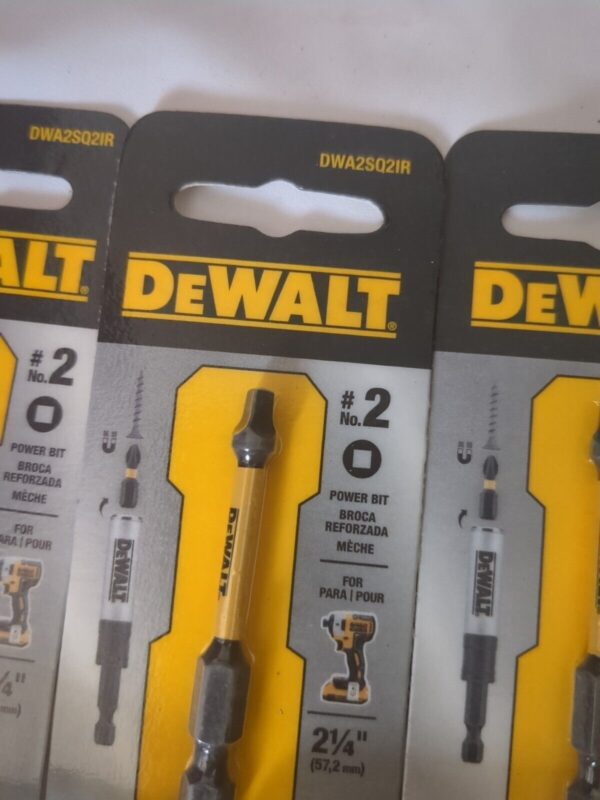 DEWALT ACCESSORIES Imp 5pk of #2 SQ PWR Bits DWA2SQ2IR