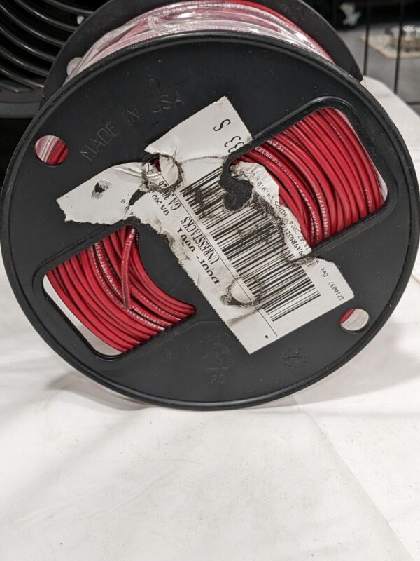 SOUTHWIRE Red Machine Tool Wire 16 AWG, 26 Strand, 500' 411020504