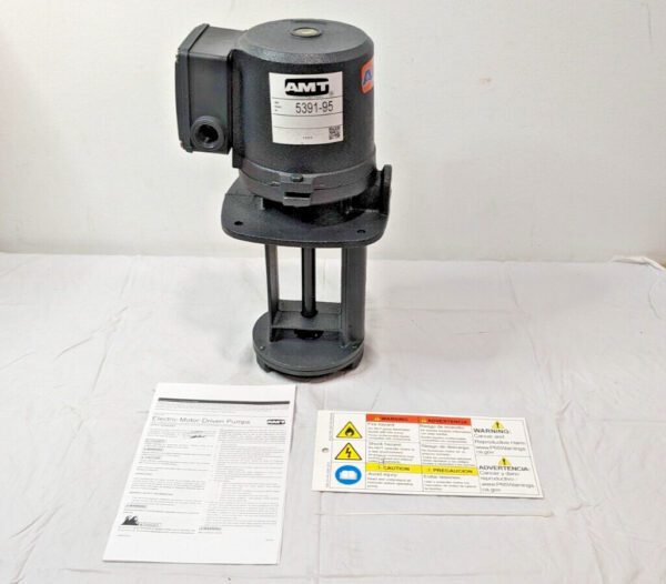 AMT Immersion Pump 3 Phase 1/4HP X 230/460V X 0.8/0.4A X 2850/3400RPM 5391-95