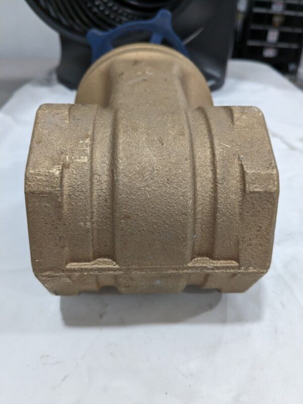 LEGEND VALVE Gate Valve: Non-Rising Stem, 3" Pipe, Threaded, Bronze 104-510