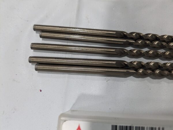 Cleveland 5pk Taper Length Drill Bits Series 2575 #3 135° Point Cobalt C16726