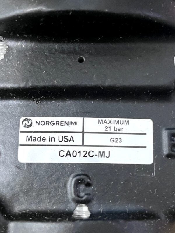 Norgren CA012C-MJ VALVE 3 WAY MULTIDIR 1/4 BSPP, POPPET VALVE PRODUCT LINE