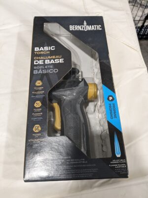 BernzOmatic Basic Torch, Multi-Use, Propane, Trigger Start Igniter TS3505T