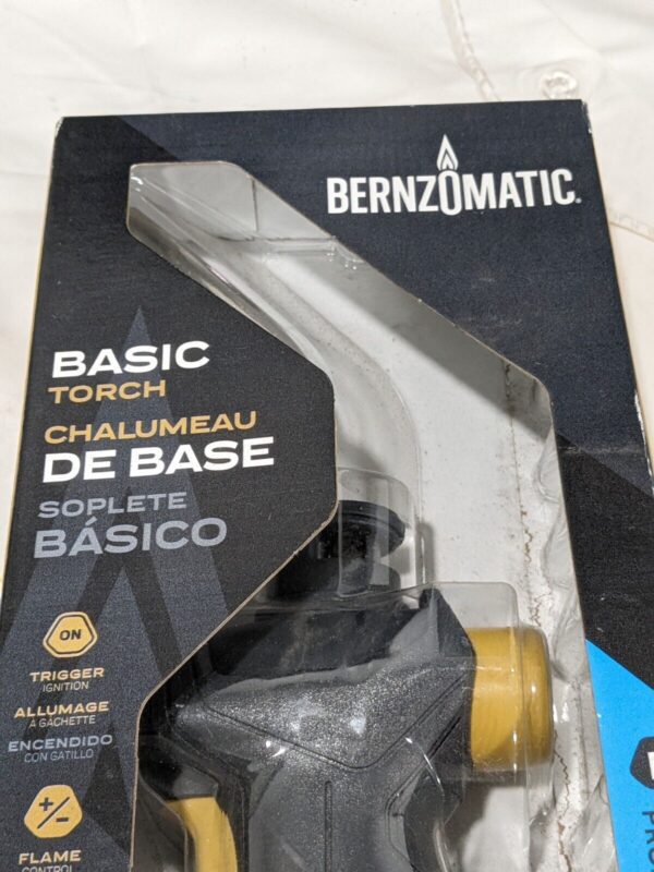 BernzOmatic Basic Torch, Multi-Use, Propane, Trigger Start Igniter TS3505T