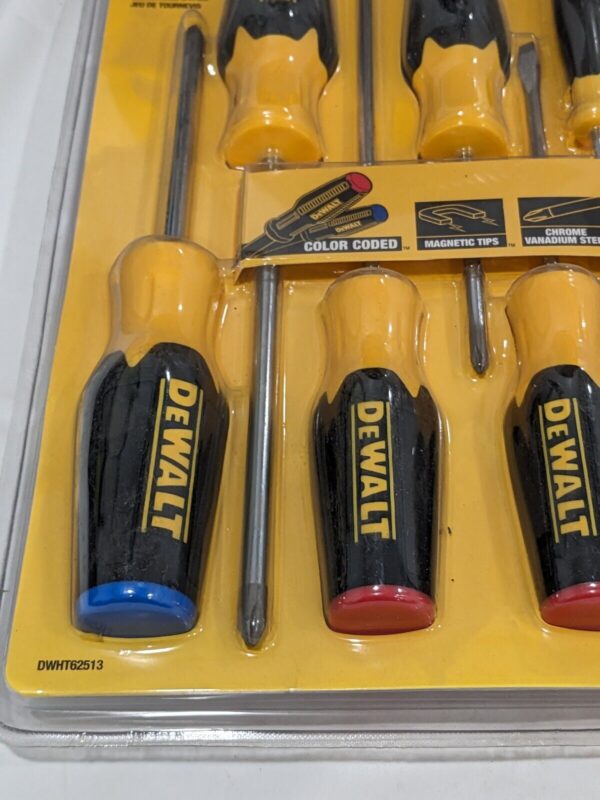 DeWALT Screwdriver Set: 10 Pc, Phillips & Slotted DWHT62513