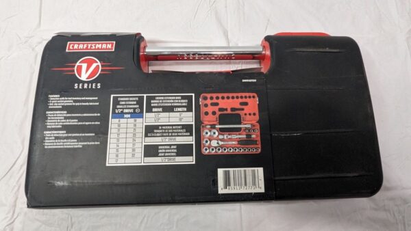 Craftsman V-Series 21 Piece Socket Tool Set 8-32MM 1/2" Dr 6 PT CMMT45755V