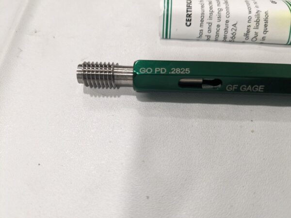 GF GAGE 1/4-20 Thread, Steel, Screw Thread Insert Class 3B H0250203BS