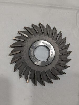 Side Milling Cutter 4"CutterDia 3/16" CuttingWidth 1"ArborHole 24Teeth SM4187
