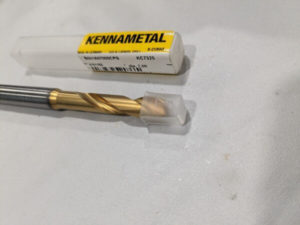 KENNAMETAL Screw Machine Length Drill Bit 7.00 mm 140 deg Carbide 4151162