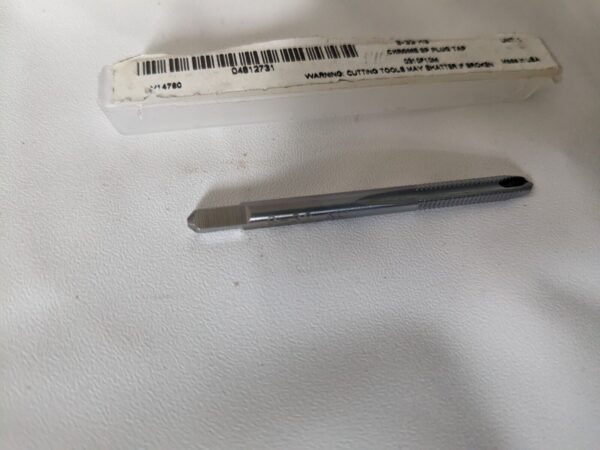 Spiral Point Tap: #8-32 UNC, 2 Flutes, Plug Chamfer HSS R008205AS74