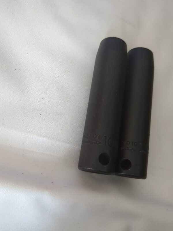 Proto 2ct Impact Sockets: 3/8" Drive, 10 mm Socket, Hex Drive J7010M