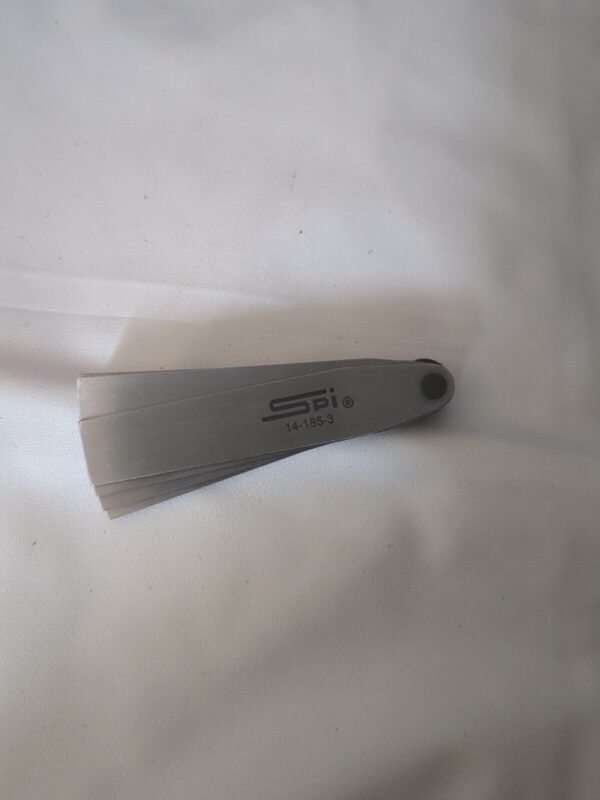 SPI 0.1 to 0.5 Inch Measurement, 8 Leaf Taper Gage 14-184-6