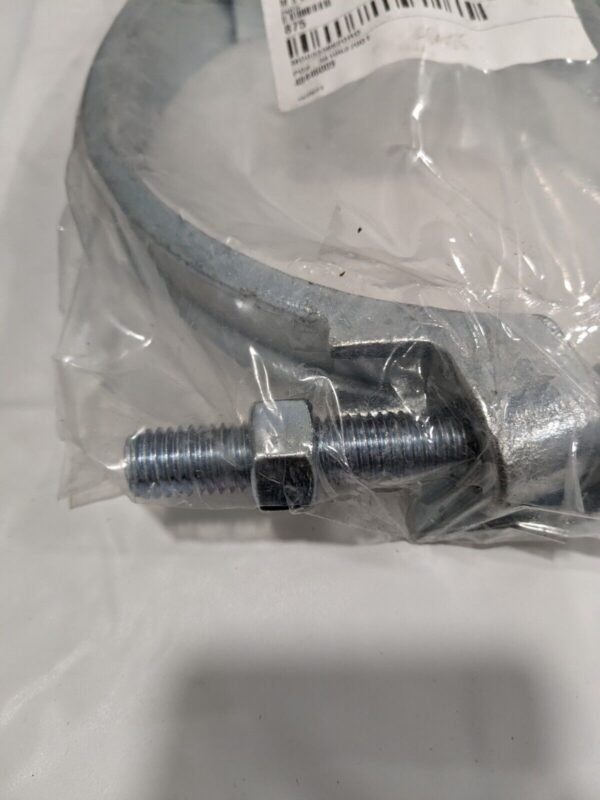 Dixon Double Bolt Clamp: Plated Iron 8-1/4" - 8-7/8" Model 875