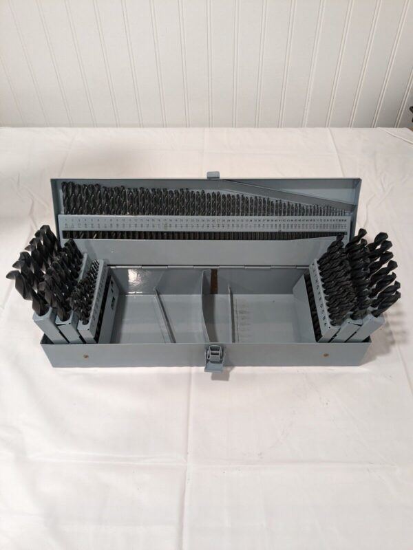 Interstate Drill Bit Set: Jobber Length Drill Bits, 115 Pc 118 ° 01186709