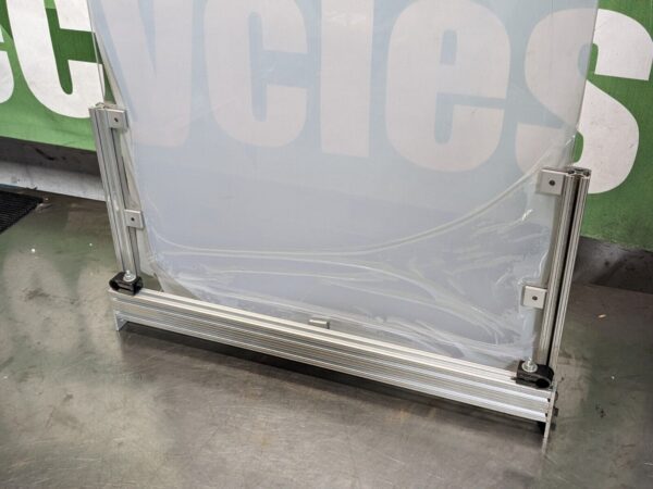 Rockford Milling Machine Guard Rear Mill Shield Panel 24" x 24" Polycarbonate