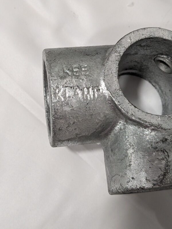 KEE 1" Pipe, Side Outlet Tee, Malleable Iron Tee Pipe Rail Fitting Qty 5 21-6