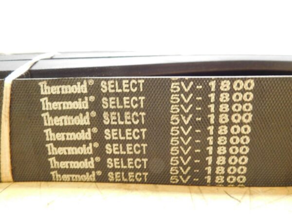 Thermoid 5v1800/3SEL Rib Banded V-Belt Polybutadiene 3 Strands 180" Long