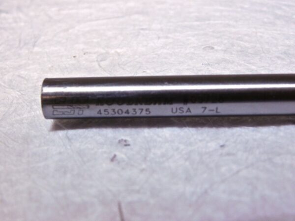CJT Carbide Tipped Spiral Chucking Reamer 7/16” Dia 4Fl 7” OAL 45304375 USA