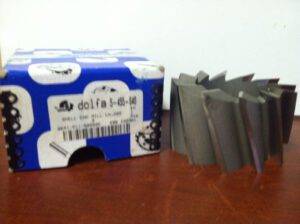 Dolfa Helix Shell End Mill 3" x 1-1/4" x 1-3/4" 12F HSS LH 20° #5-455-040