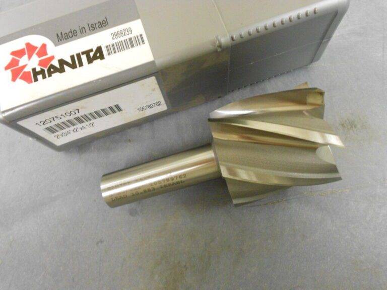 Hanita Square End Mill 2 x 3/4 x 2 x 4.1/2 6FL Single End Mill 2868239