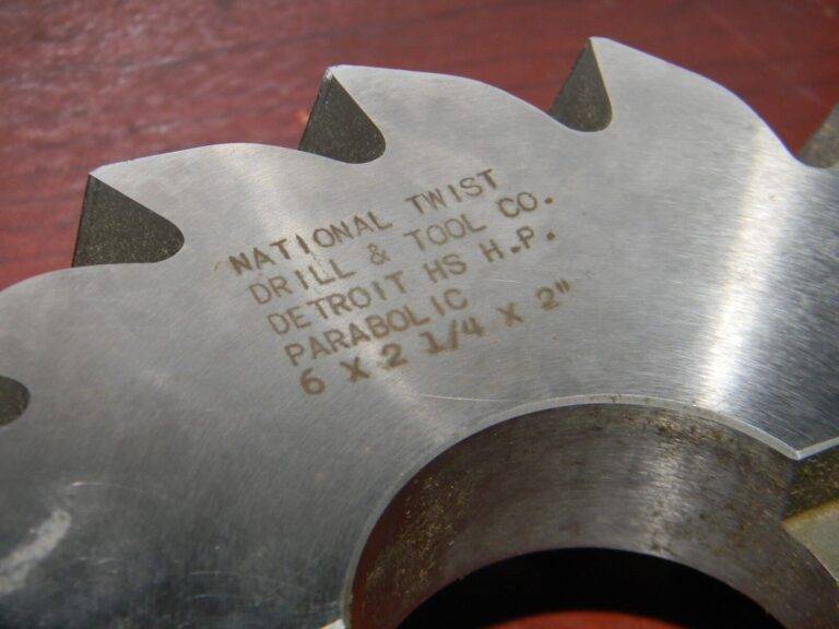 National 6" x 2-1/4" x 2" HSS LH Shell End Mill
