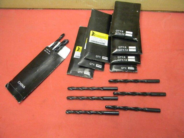Interstate Jobber Length Drill Bits 3-7/16" x 4-3/4" HSS Oxide Qty. 51 01189174