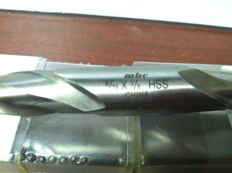 MHC Double End Mill 9/16" x 5/8" x 1-1/8" x 4-1/2" 2F UC HSS 720-2060