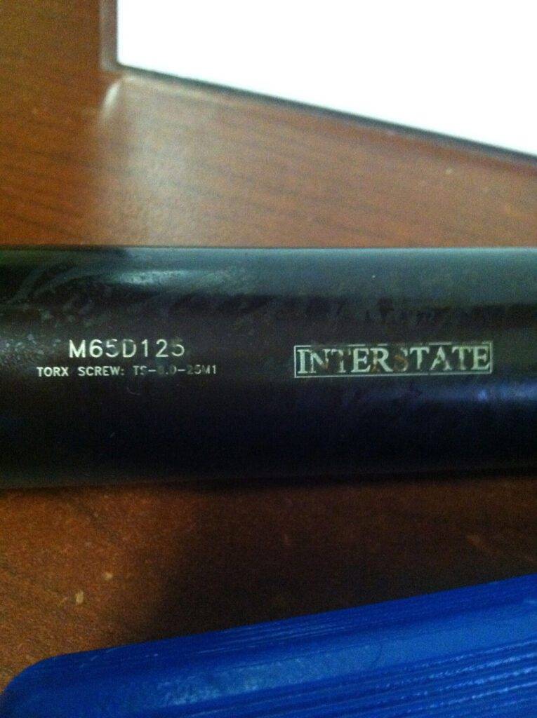 Interstate 1" x 1-1/4" x 2-7/8" x 8" 2F Straight Front Index Copy Mill #M65D125