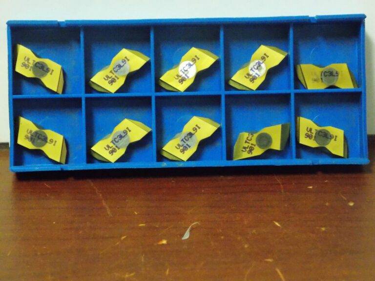 Valenite Vltc3l91 Vc901 Carbide Grooving Inserts, Qty 10 USA