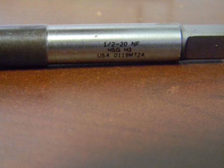 Regal Cutting Tools 1/2"-20 x 0.500" x 6" 4F H3 NF Extension Plug Tap 015149AS