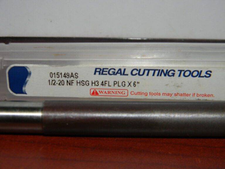 Regal Cutting Tools 1/2"-20 x 0.500" x 6" 4F H3 NF Extension Plug Tap 015149AS