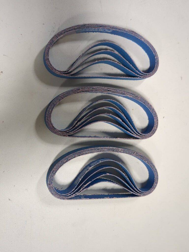 Dynabrade Abrasive Belt 14pc 1/2" Wide 12" OAL 80 Grit Zirconia Alumina 79012